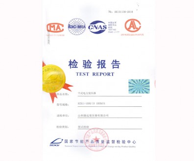 干式電力變壓器檢驗(yàn)報(bào)告